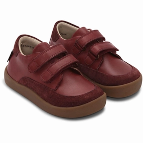 Bundgaard Dark Red VB Blaze TEX Kids Velcro Sneakers discount