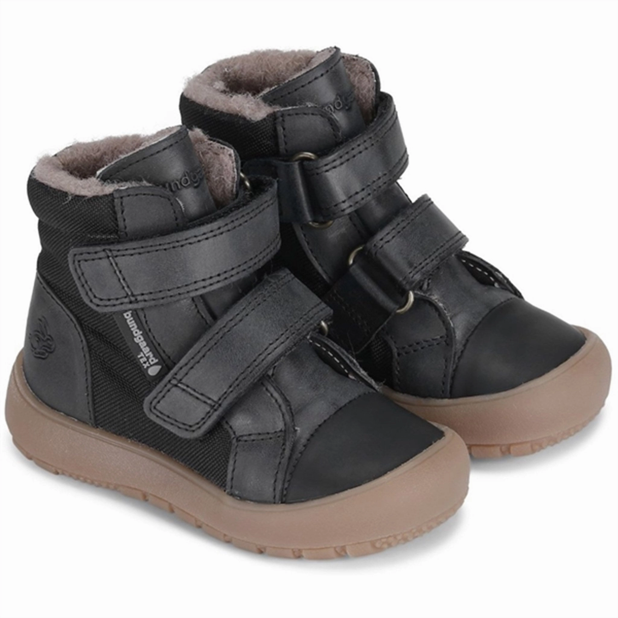 Bundgaard Iggy Strap Tex Winter Boot Black WS Winter Boots for Kids on sale