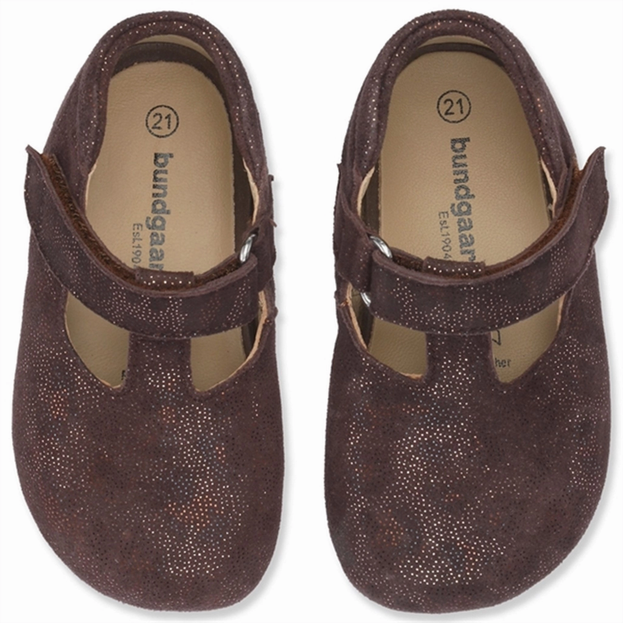 Bundgaard Mary II Indoor Shoes Brown Leo