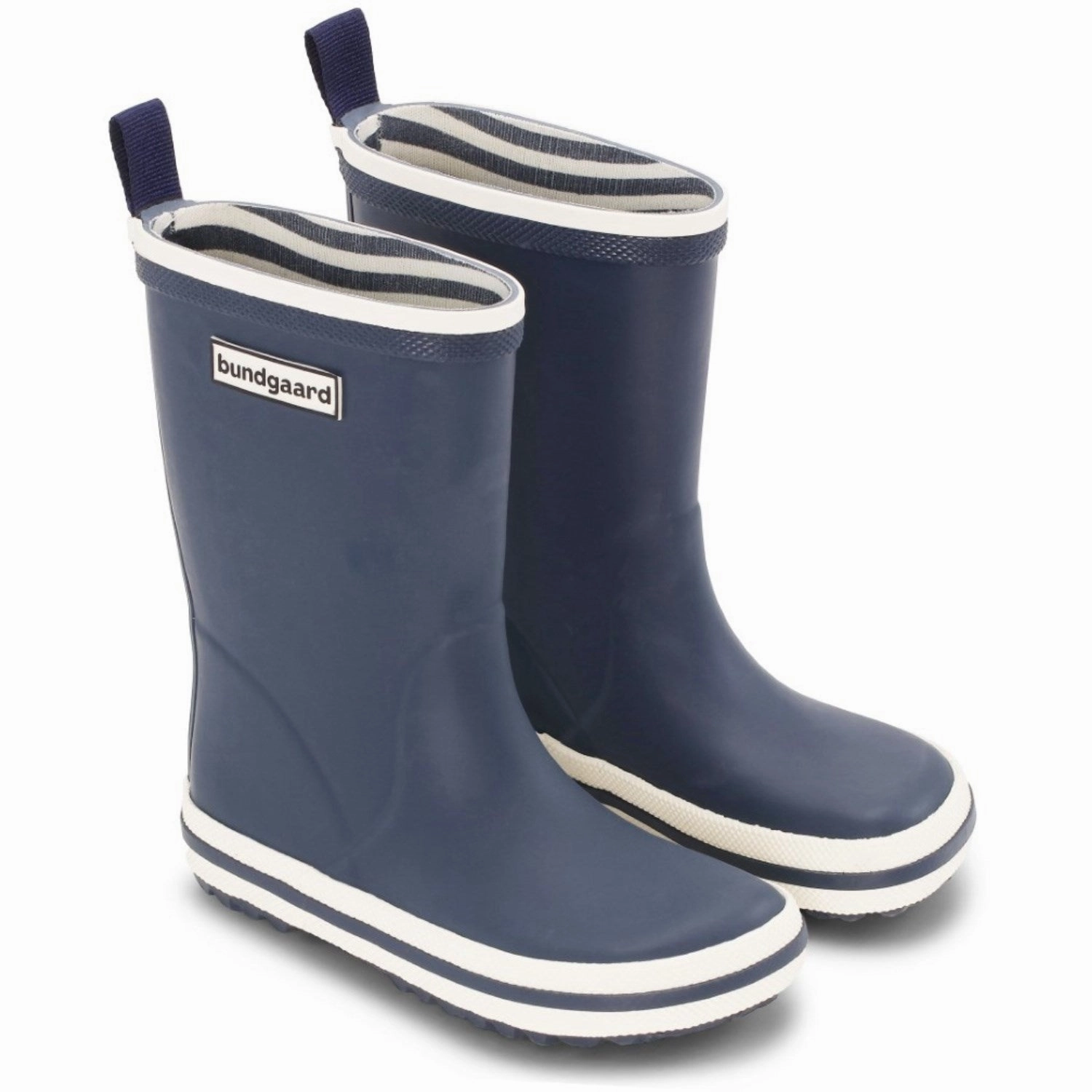 Bundgaard Navy Charly Kids Rain Boots with free shipping