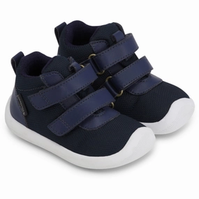 Bundgaard Navy Moon Kids Velcro Sneakers discount