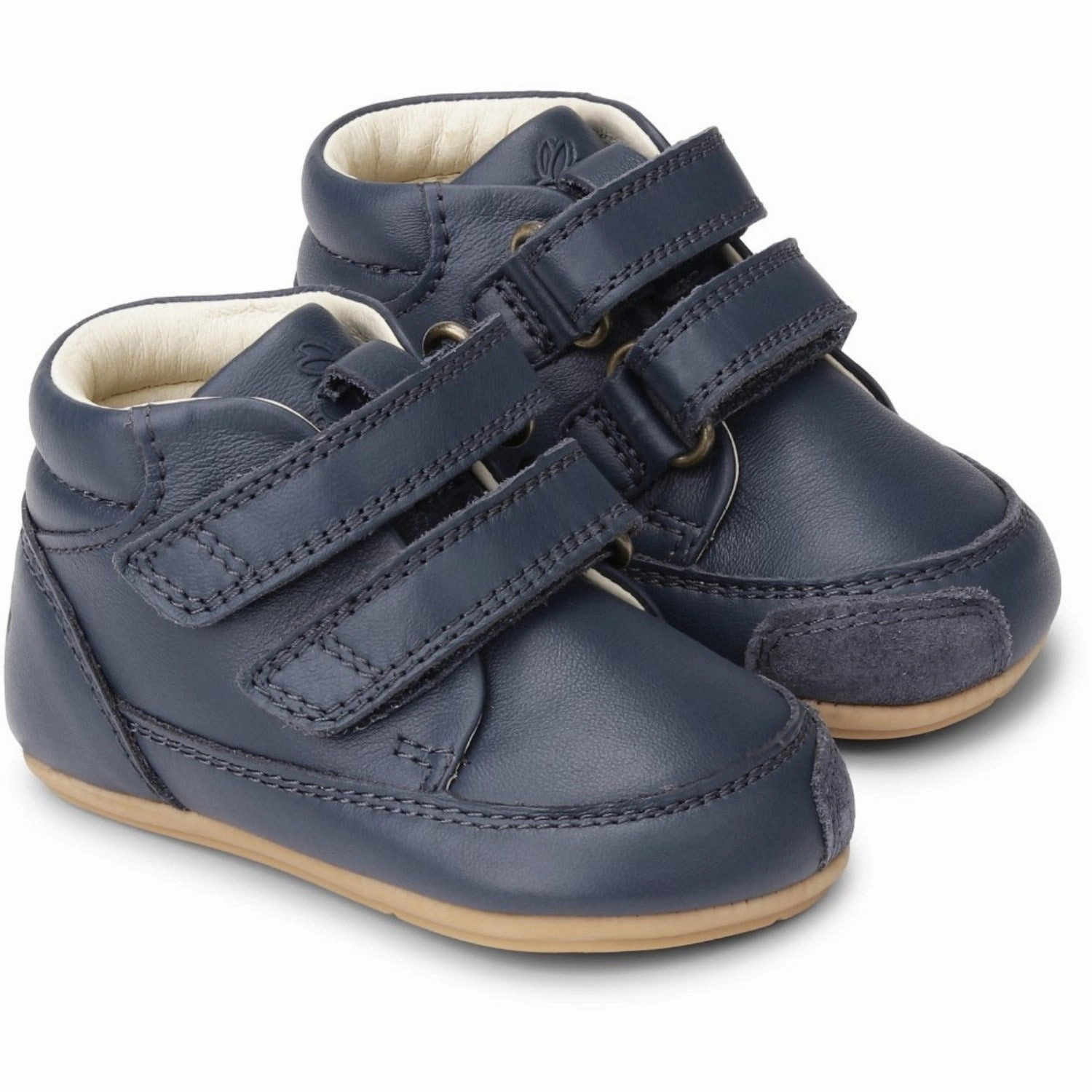 Bundgaard Navy Prewalker Beginner Shoes With Velcro Kids promo