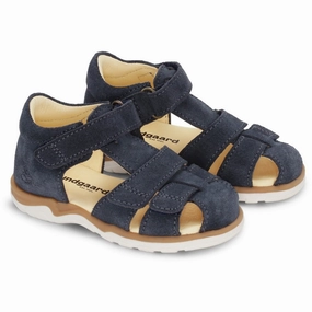 Bundgaard Navy Sofus Kids Closed Toe Sandals promo