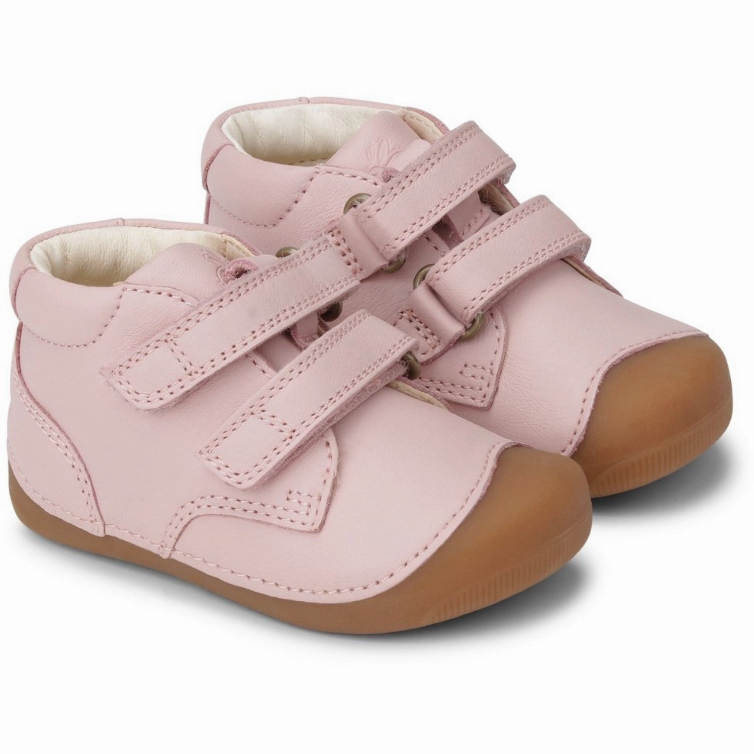 Bundgaard Old Rose Petit Beginner Shoes With Velcro Kids promo