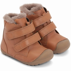 Bundgaard Petit Mid Lamb II Winter Boot Cognac WS Winter Boots for Kids on sale