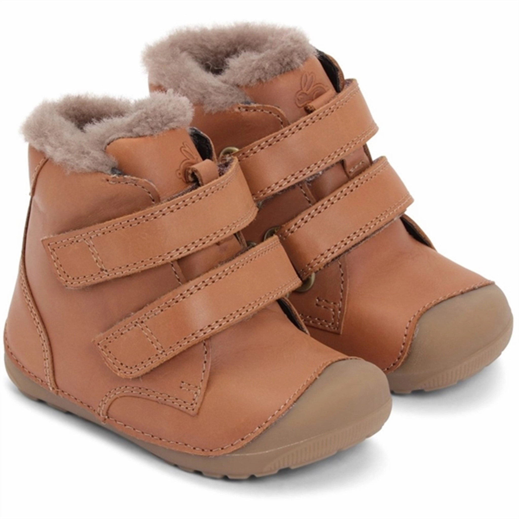 Bundgaard Petit Mid Lamb II Winter Boot Cognac WS Winter Boots for Kids on sale