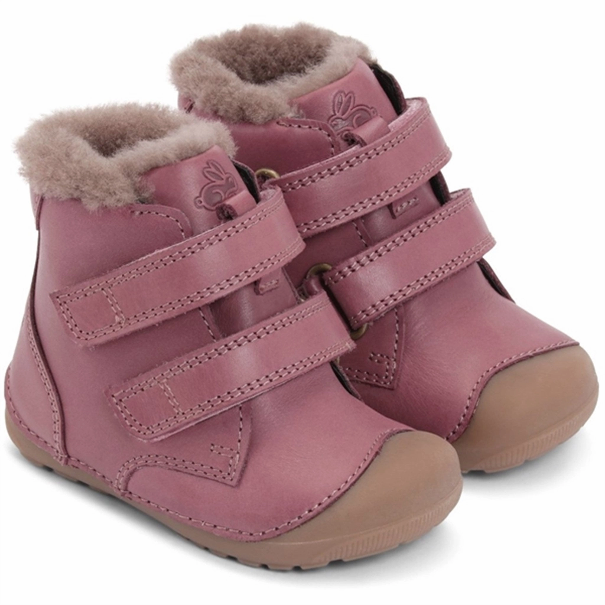 Bundgaard Petit Mid Lamb II Winter Boot Dark Rose WS Winter Boots for Kids on sale
