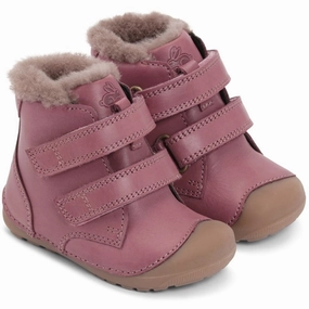 Bundgaard Petit Mid Lamb II Winter Boot Dark Rose WS Winter Boots for Kids on sale