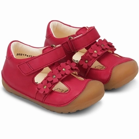 Bundgaard Petit Summer Flower Sandal Red WS Kids Closed Toe Sandals promo