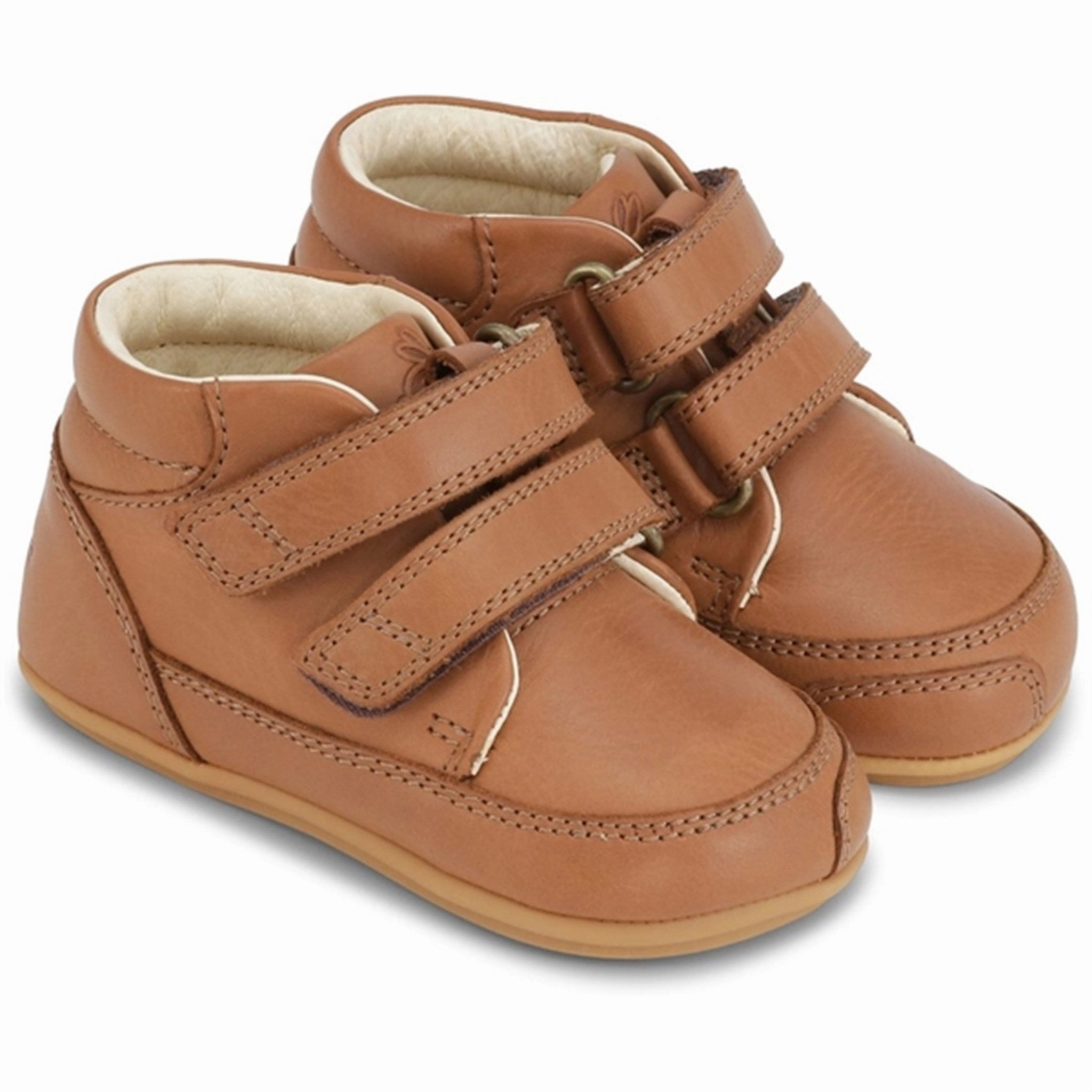 Bundgaard Prewalker II Strap Cognac WS Beginner Shoes With Velcro Kids promo