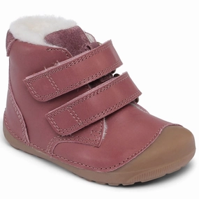 Bundgaard Prewalker Petit Mid Vinter Dark Rose Cheap Kids Winter Footwear