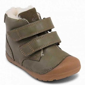 Bundgaard Prewalker Petit Mid Winter Army WS Cheap Kids Winter Footwear