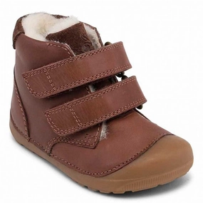 Bundgaard Prewalker Petit Mid Winter Brown WS Cheap Kids Winter Footwear
