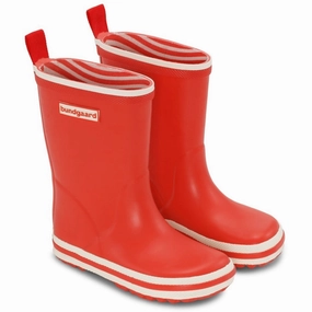 Bundgaard Red Charly High Kids Rain Boots with free shipping