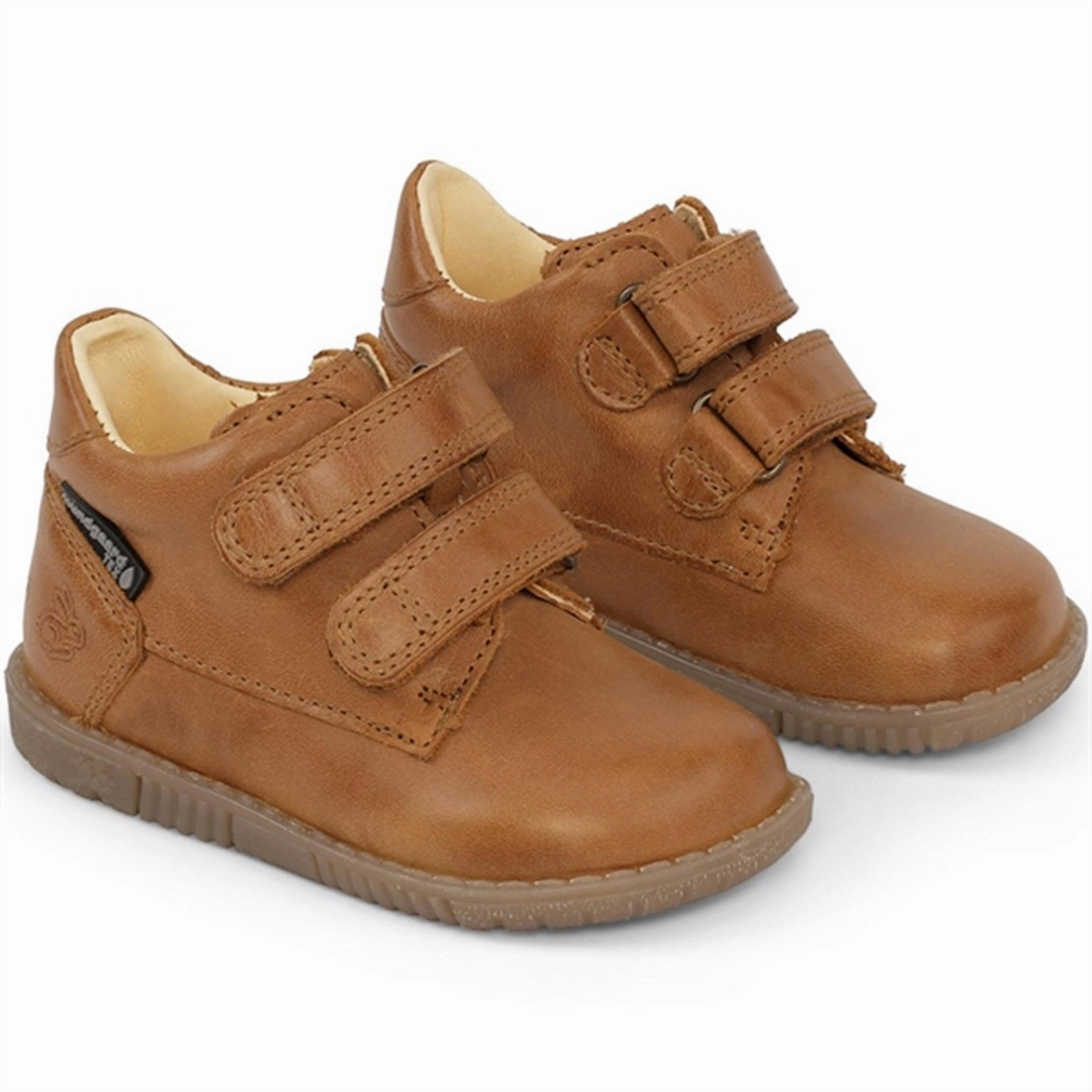 Bundgaard Ruby II Tex Velcro Tan Shoe Beginner Shoes With Velcro Kids promo