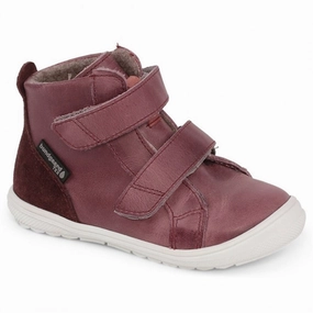 Bundgaard Storm Strap Tex Shoe Dark Rose WS Cheap Kids Winter Footwear
