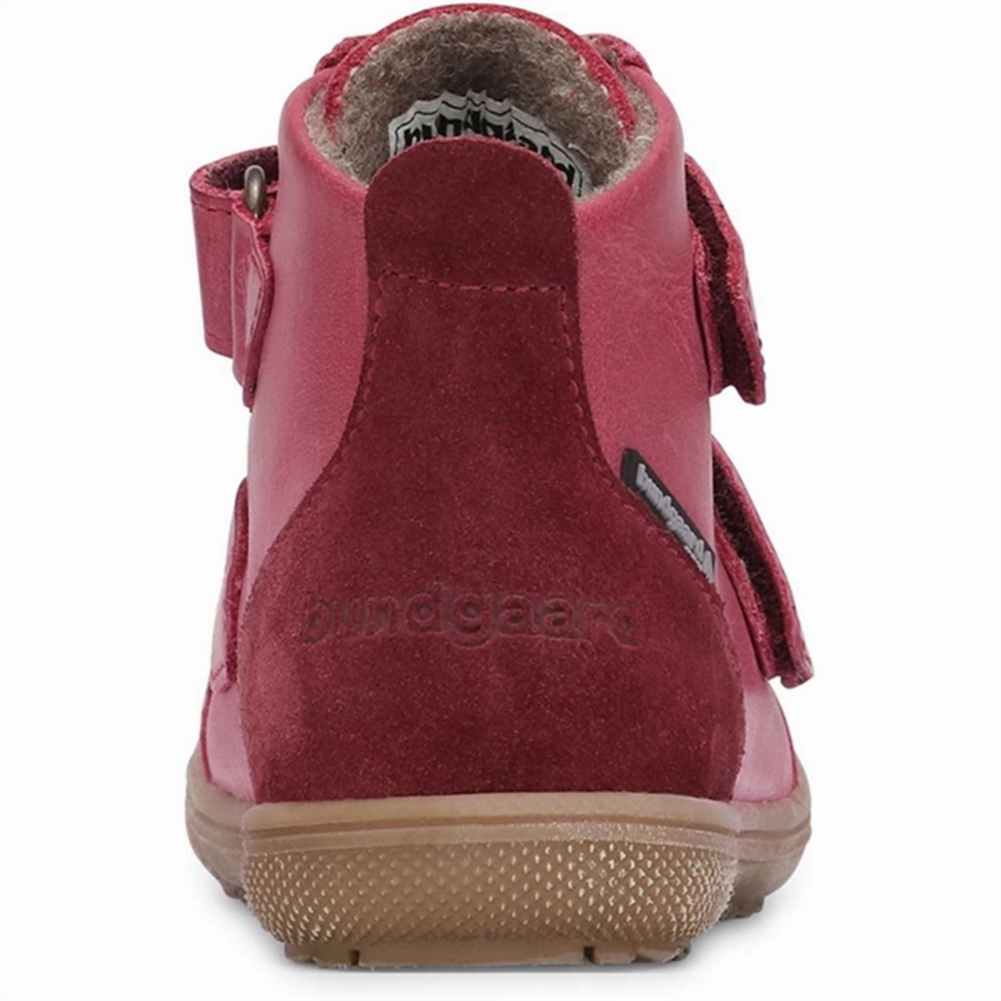 Bundgaard Storm Velcro Tex Shoe Dark Red WS
