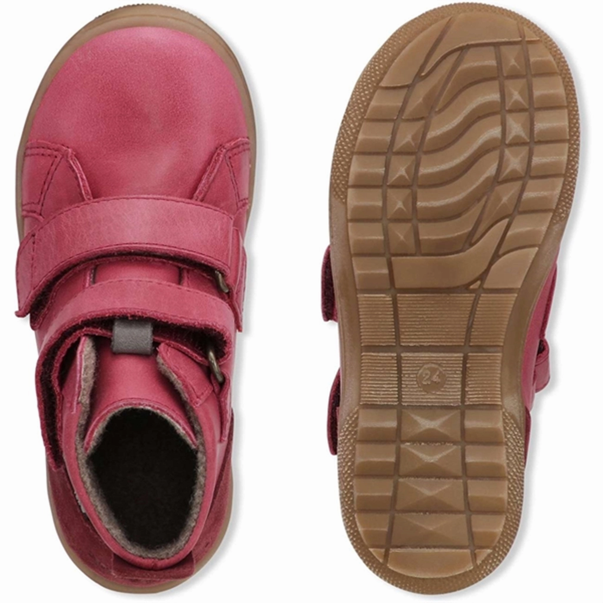 Bundgaard Storm Velcro Tex Shoe Dark Red WS