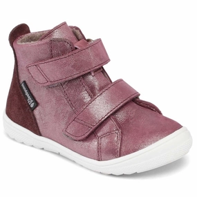 Bundgaard Storm Velcro Tex Shoes Rose Leo Cheap Kids Winter Footwear