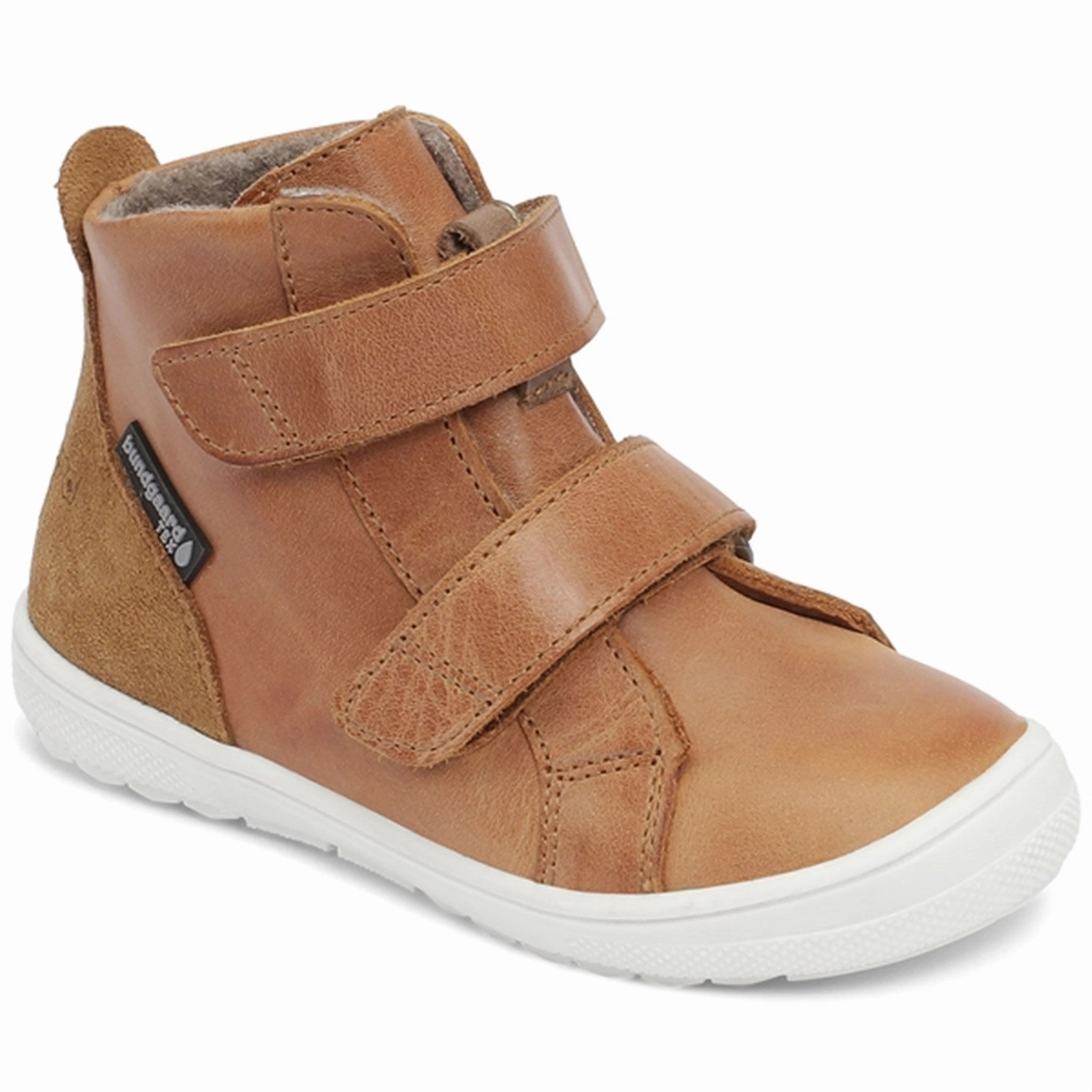 Bundgaard Storm Velcro Tex Shoes Tan Cheap Kids Winter Footwear