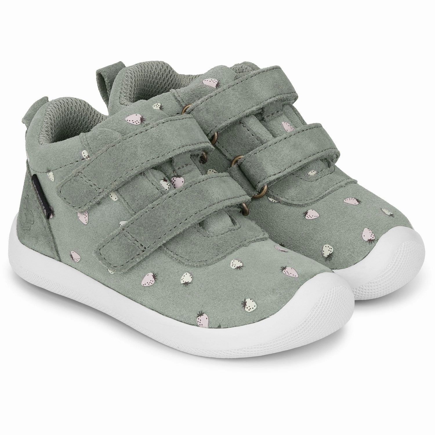 Bundgaard Strawberries Moon Kids Velcro Sneakers discount