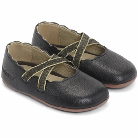 Bundgaard Tamara Ballerina Indoor Shoes Black M House Slippers for Kids on sale