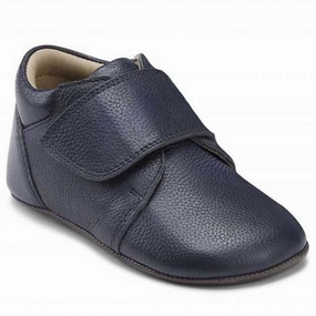 Bundgaard Tannu Indoor Shoe Navy House Slippers for Kids on sale