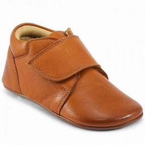 Bundgaard Tannu Indoor Shoe Tan House Slippers for Kids on sale