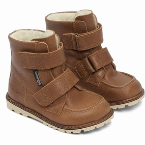 Bundgaard Terry Strap Tex Winter Boot Tan G Cheap Kids Winter Footwear