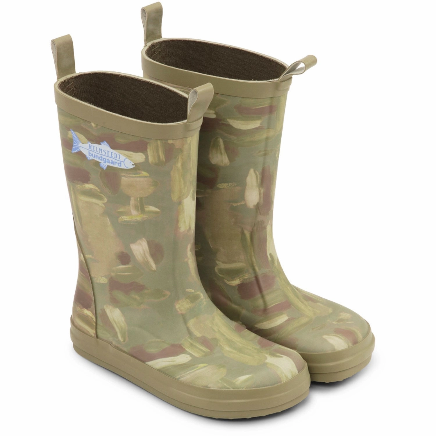 Bundgaard X Helmstedt Atelier Forest Atlas Kids Rain Boots with free shipping