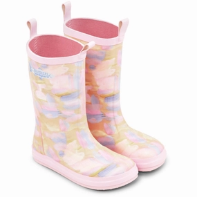 Bundgaard X Helmstedt Atelier Peach Atlas Kids Rain Boots with free shipping