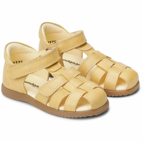 Bundgaard Yellow Bali Kids Closed Toe Sandals promo