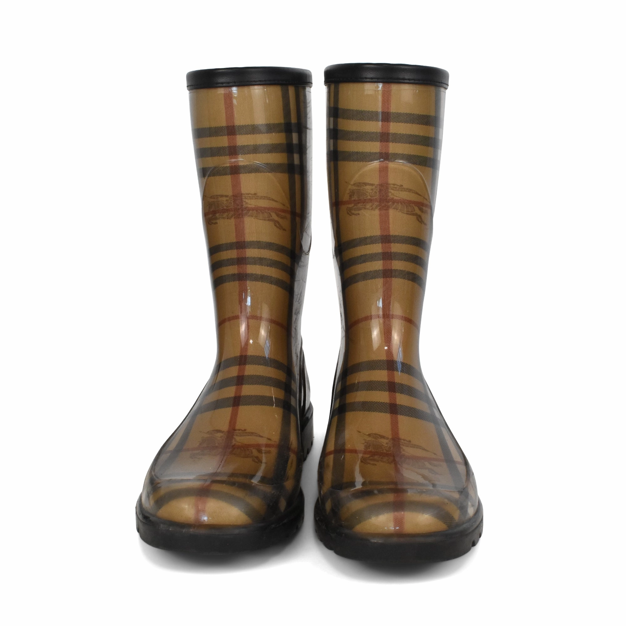 Burberry Novacheck Rain Boots - Women's 39