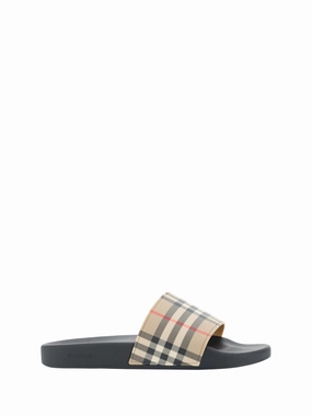 Burberry  Rubber Slides Men's Sandals Mens Sandals outlet deals