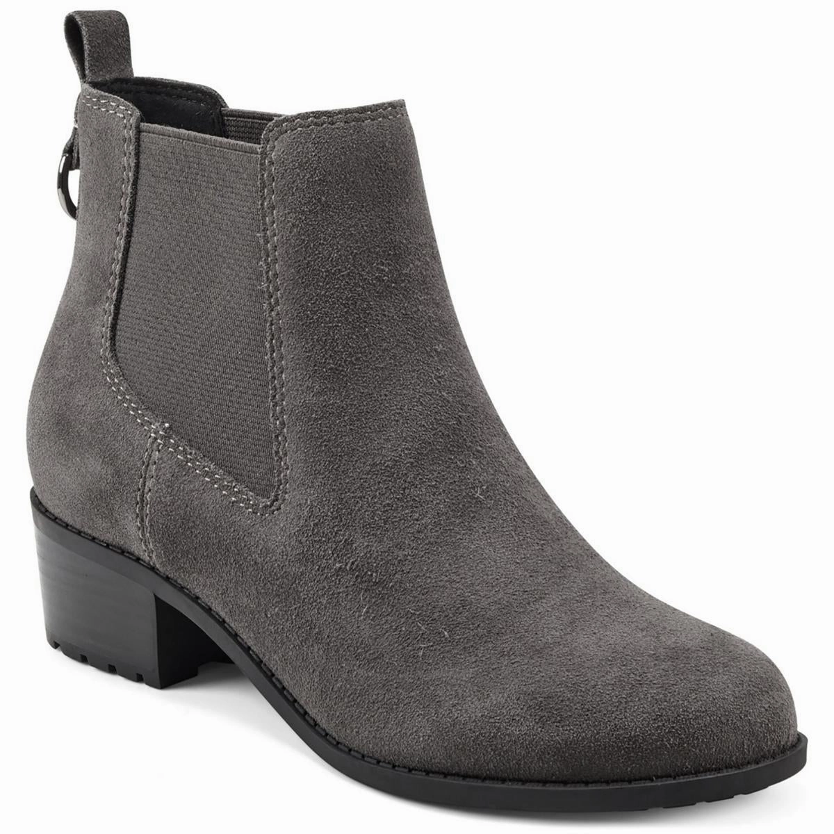 Cabott Womens Stretch Pull-on Ankle Boots