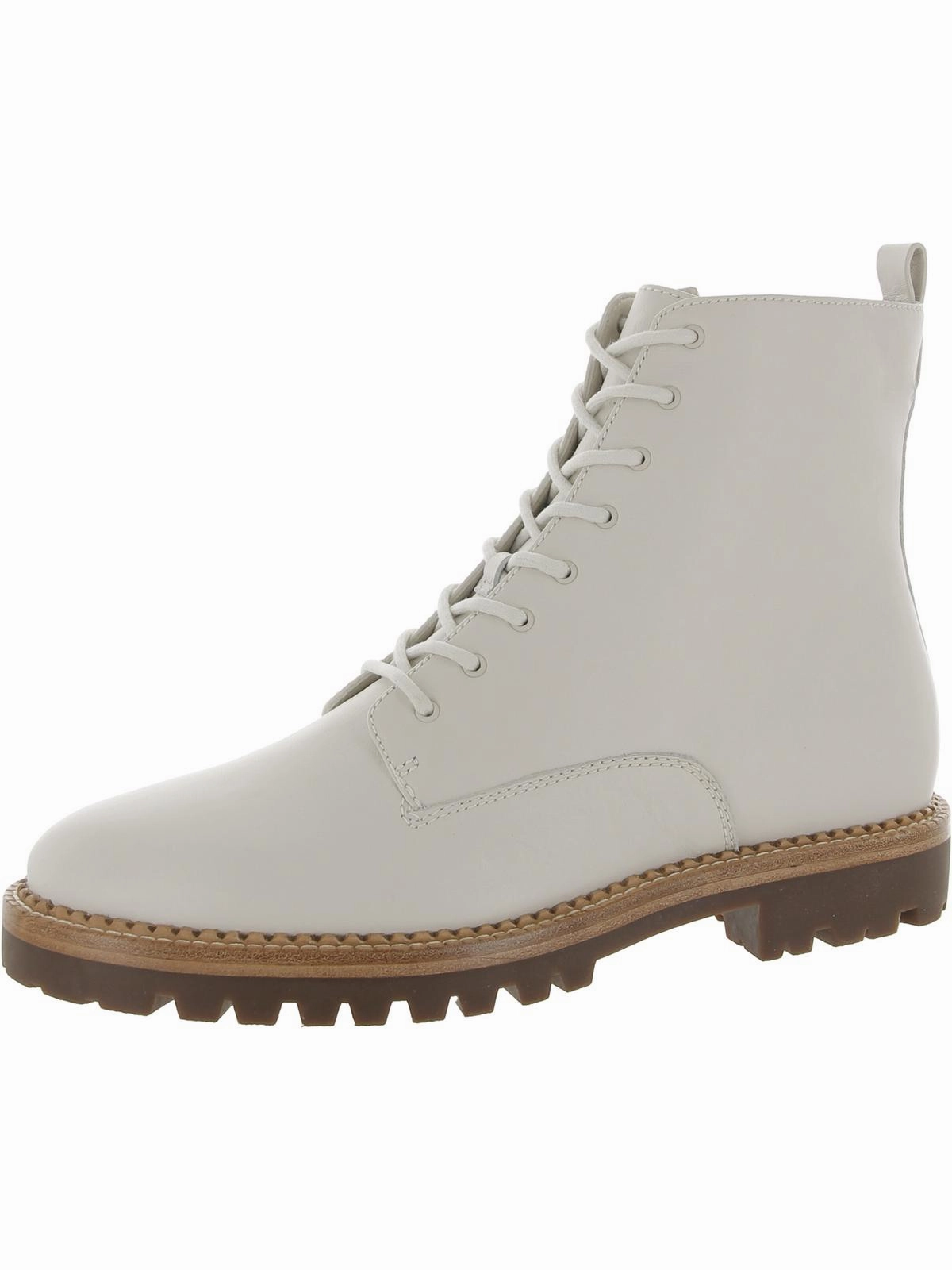 Cabria Lug Womens Zipper Water Repellent Combat & Lace-up Boots