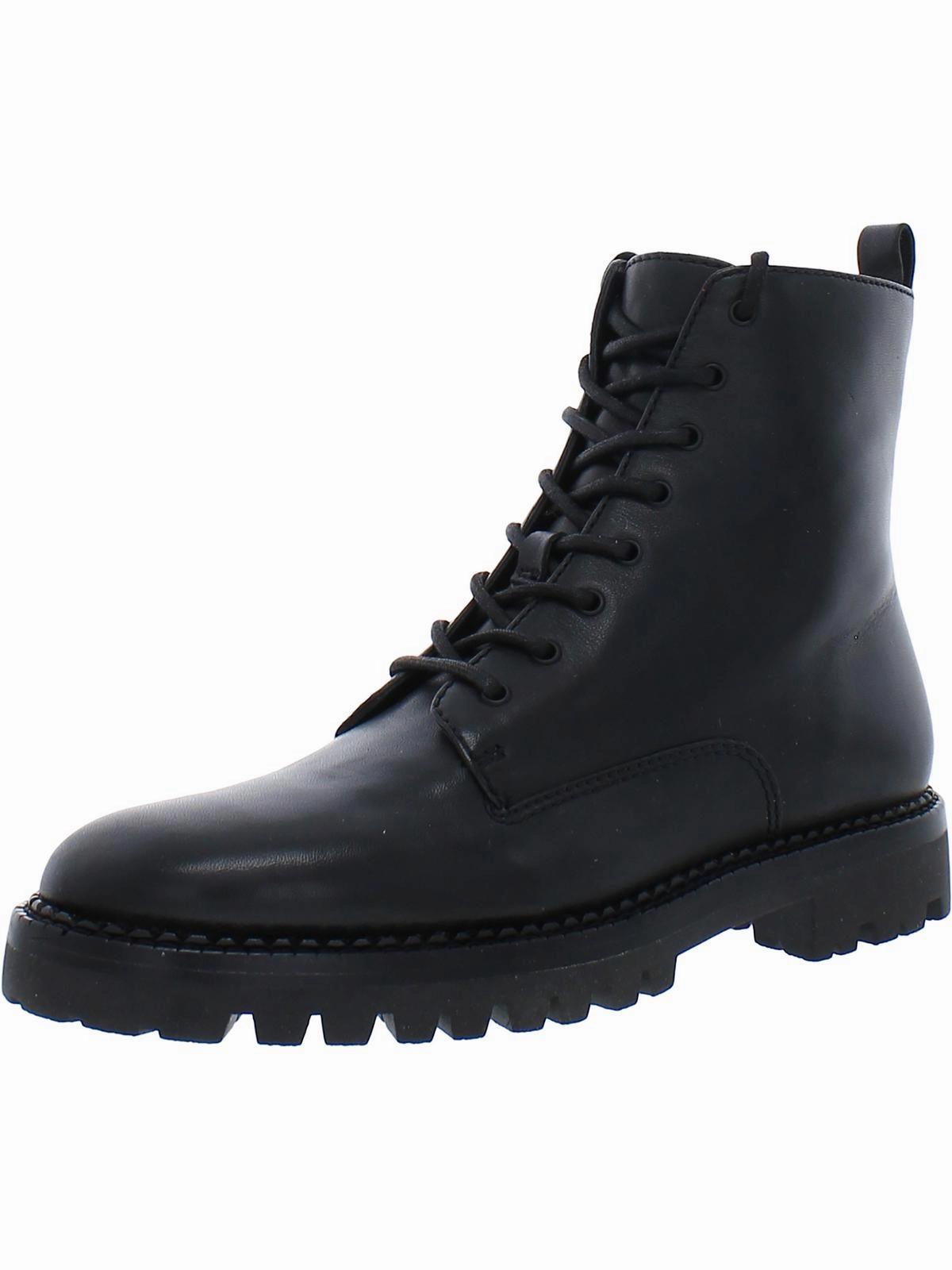 Cabria Lug Womens Zipper Water Repellent Combat & Lace-up Boots