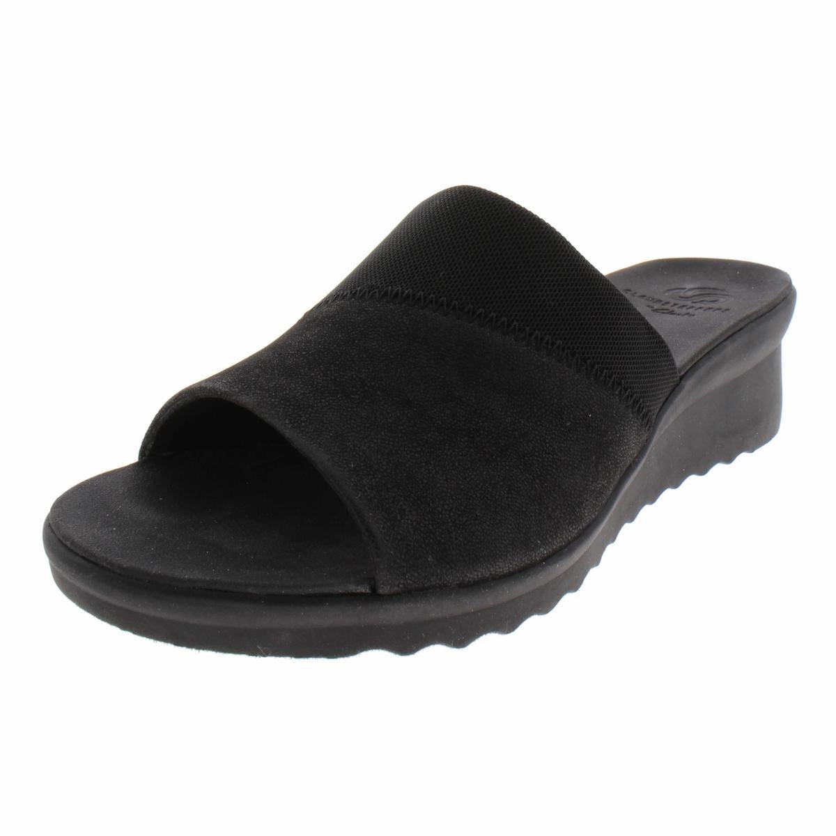 Caddell Ivy Womens Faux Leather Slide Dress Sandals