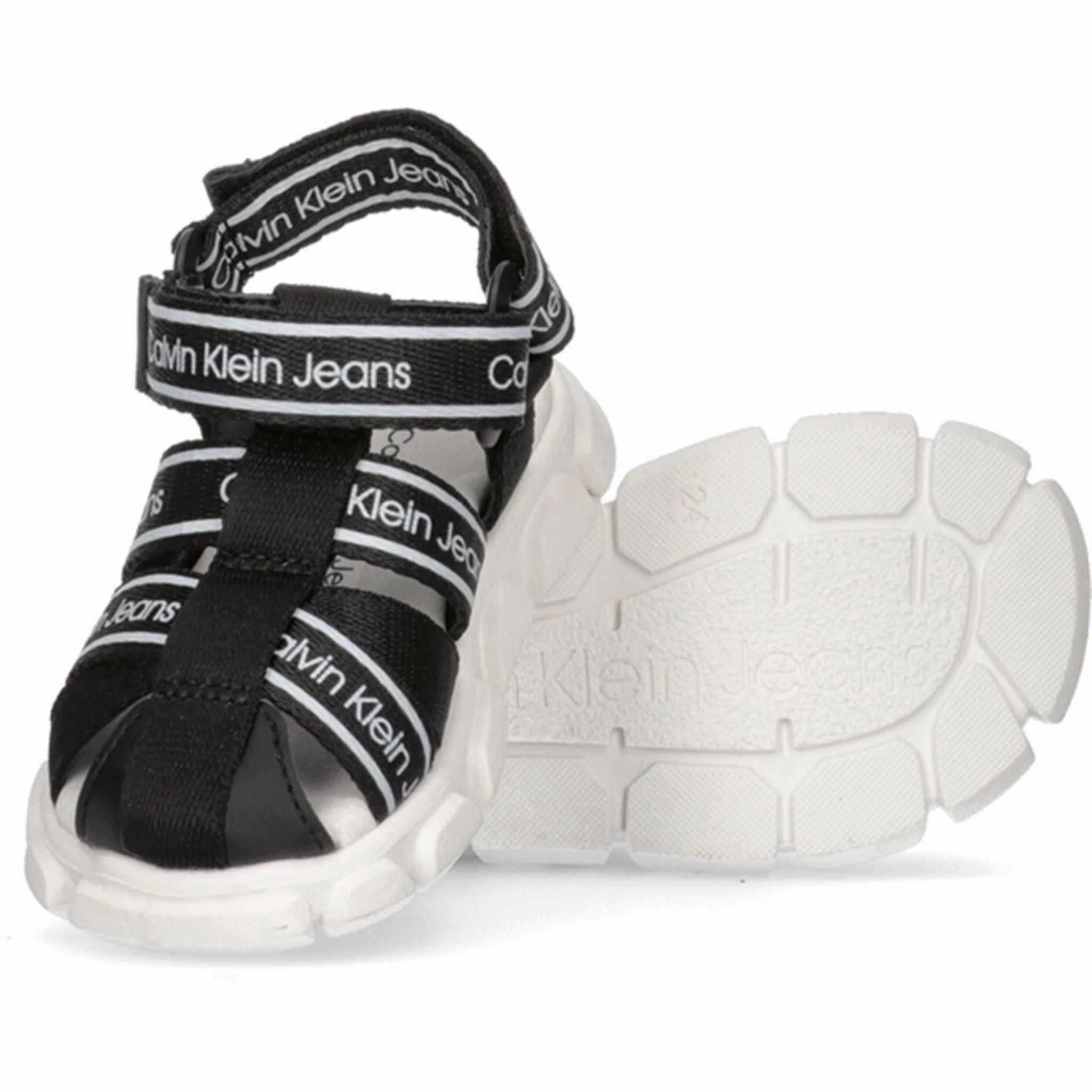 Calvin Klein Sandal Black Kids Closed Toe Sandals promo