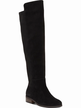 Calypso Womens Suede Tall Over-The-Knee Boots Womens Dress Boots for less