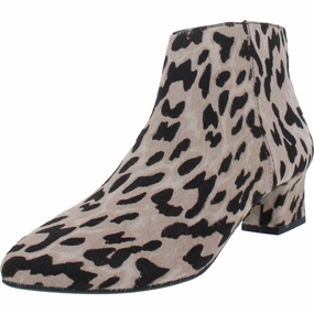 Camden Womens Leather Pointed Toe Ankle Boots Womens Winter Boots promo deal