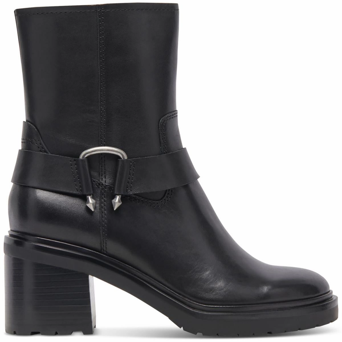 CAMROS Womens Suede Almond Toe Ankle Boots
