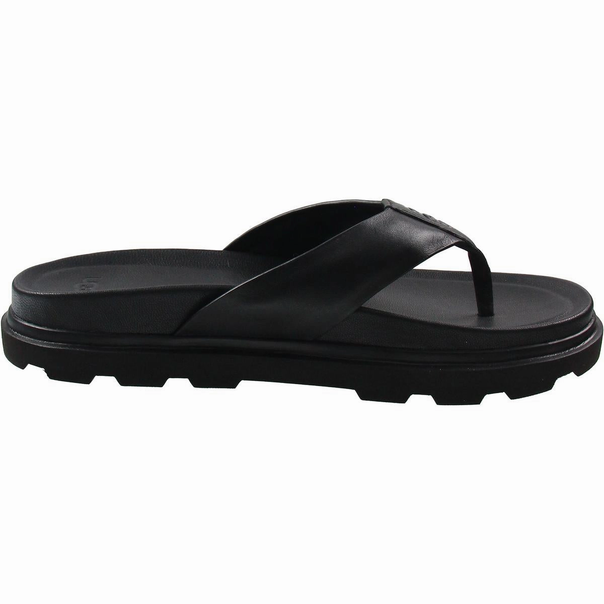 Capitola Flip Mens Solid Leather Flip-Flops
