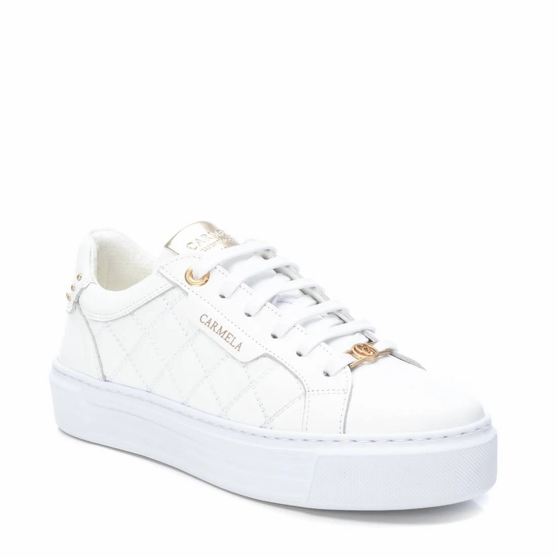 Carmela Collection Women's Leather Casual Sneakers By Xti