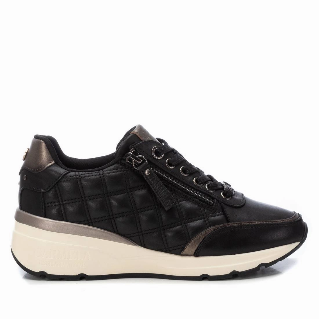 Carmela Collection Women's Leather Casual Sneakers By Xti
