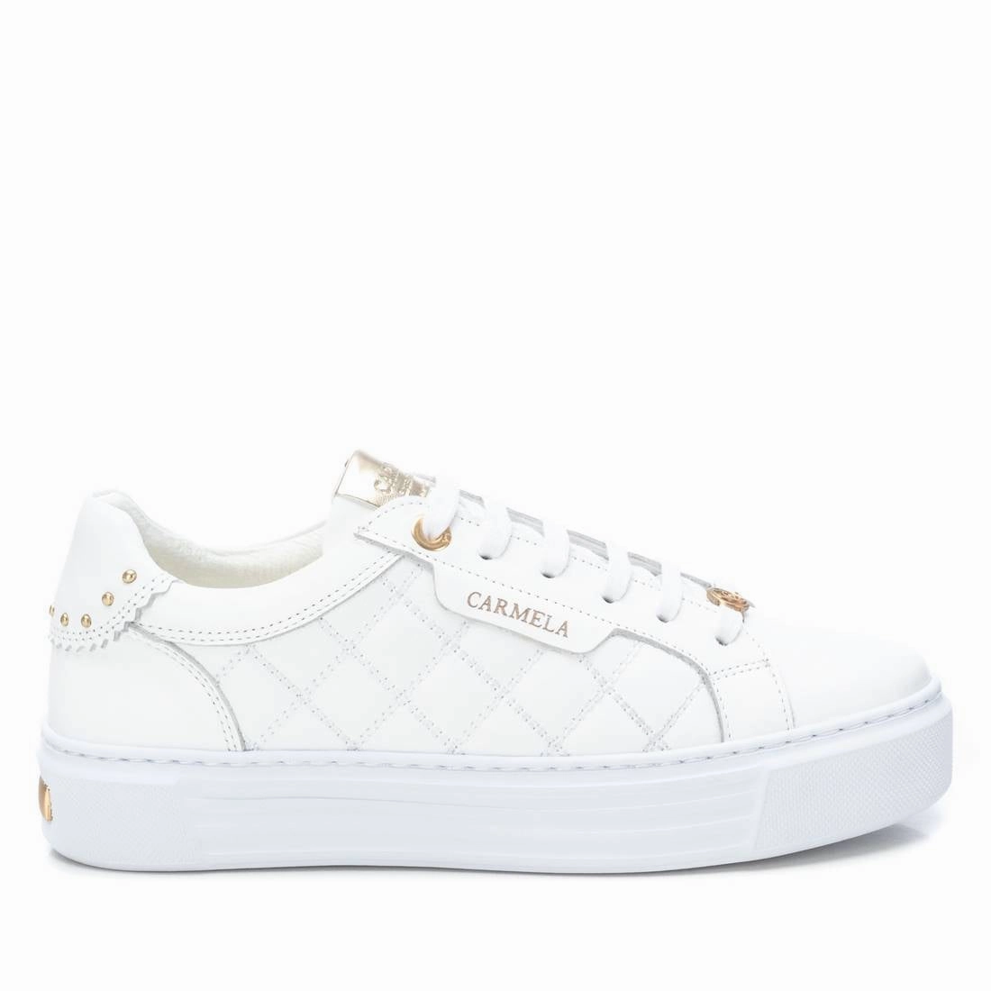 Carmela Collection Women's Leather Casual Sneakers By Xti Fashion Womens Sneakers outlet