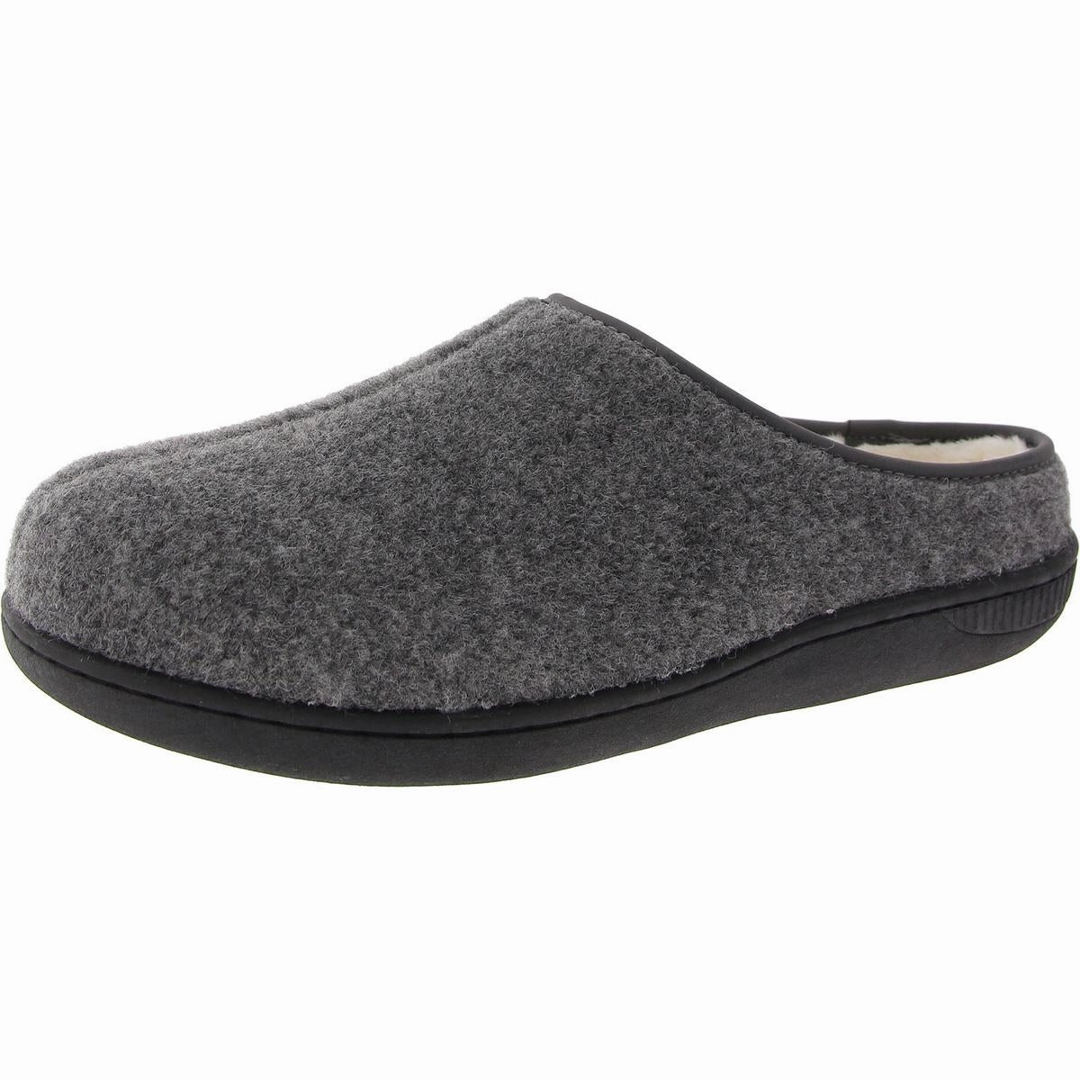 Carol Womens Faux Fur Manmade Slide Slippers Cozy Womens Slippers discount