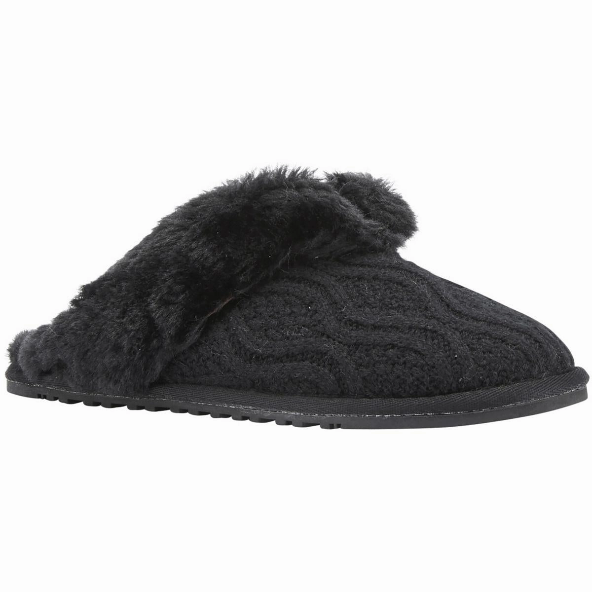 Carolina Womens Slip On Flat Scuff Slippers
