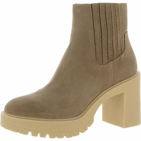 Caster H2O Womens Lugged Sole Chelsea Boots Womens Dress Boots for less
