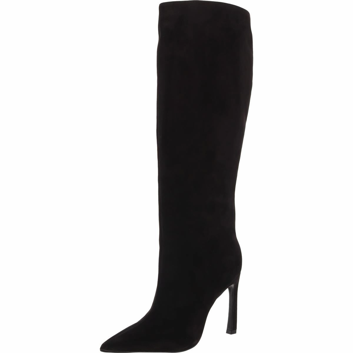 Cate Curve Womens Solid Nubuck Knee-High Boots Comfortable Womens Boots low price
